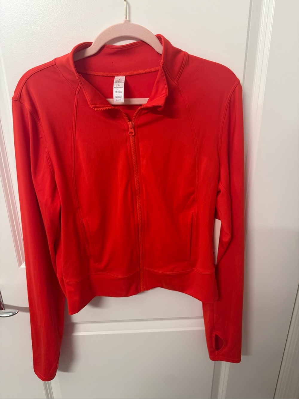 Yogalicious Women’s Red Zip-Front Active Jacket